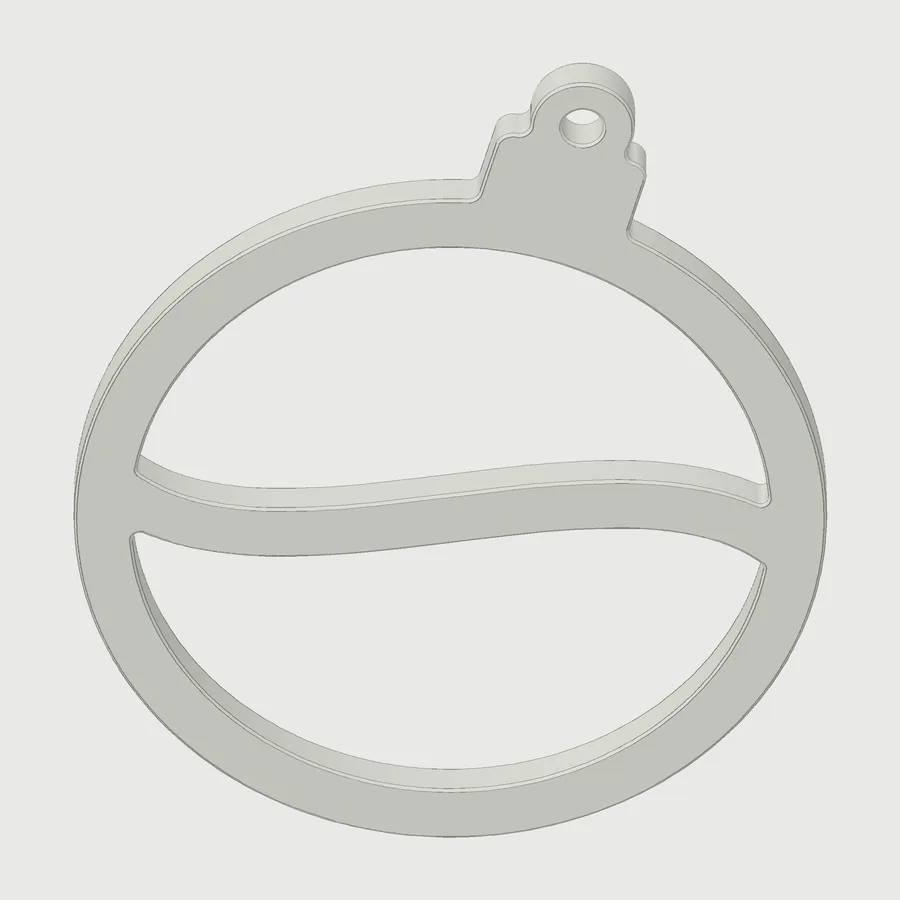 Ozdoba Ribbon Bauble